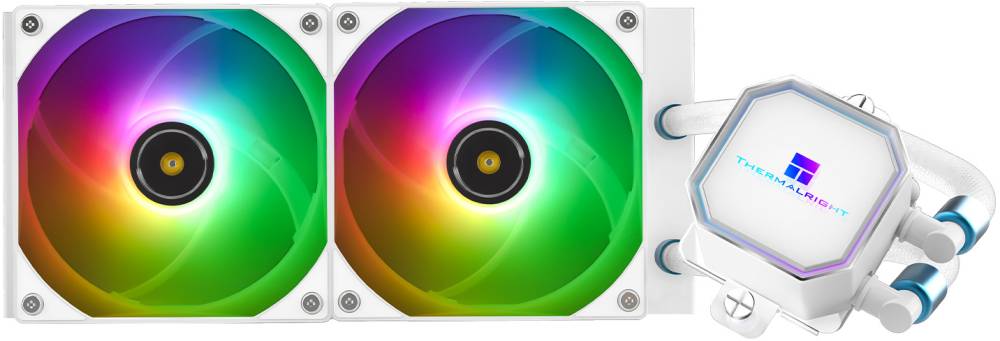 Жидкостное охлаждение Thermalright Frozen Prism 240 White ARGB F-PRISM-240-WH-ARGB (LGA1700 Ready)