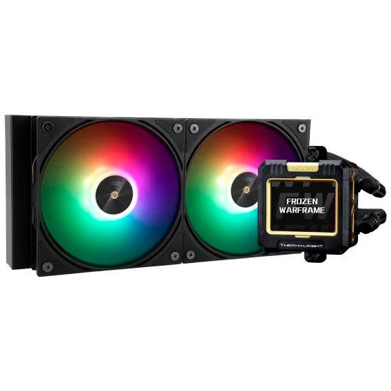 Жидкостное охлаждение Thermalright Frozen Warframe 240 Black ARGB F-WFRAME-240-BL-ARGB (LGA1700 Ready)