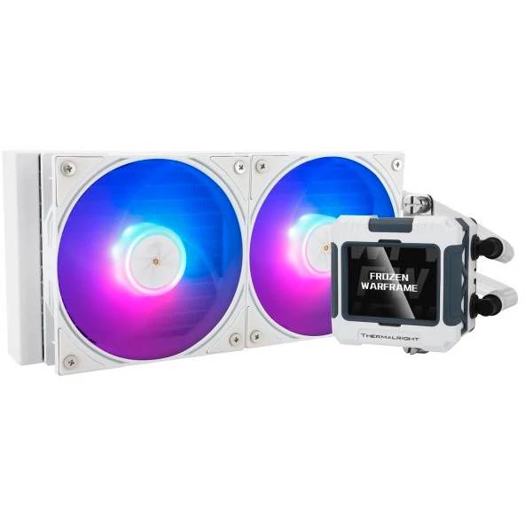 Жидкостное охлаждение Thermalright Frozen Warframe 240 White ARGB F-WFRAME-240-WH-ARGB (LGA1700 Ready)