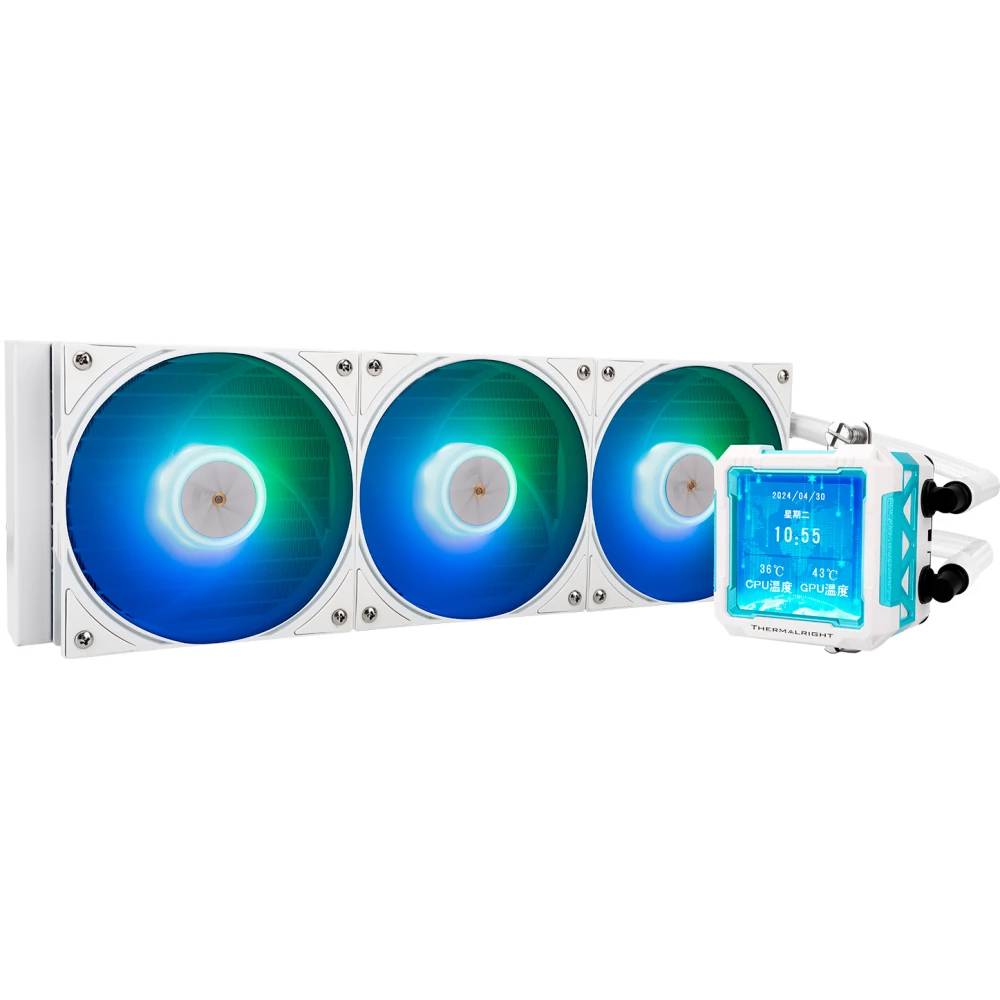 Жидкостное охлаждение Thermalright Frozen Warframe PRO 360 ARGB White F-WFRAME-PRO-360-WH-ARGB (LGA1700 Ready)