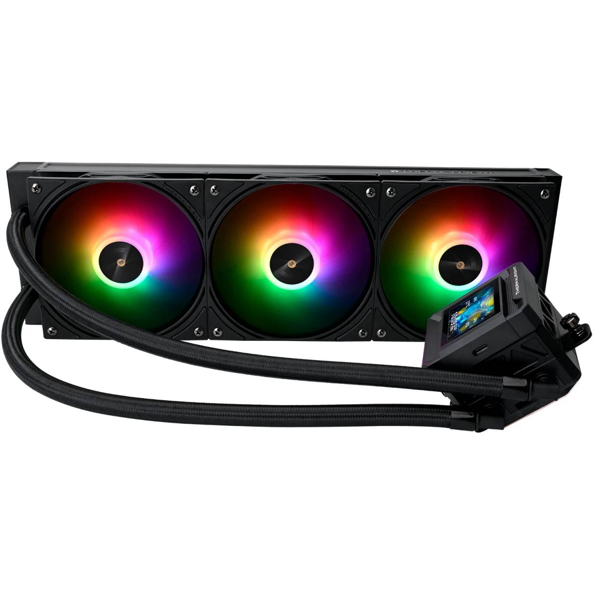 Жидкостное охлаждение Thermalright Frozen Warframe SE 360 Black ARGB F-WFRAME-SE-360-BL-ARGB (LGA1700 Ready)