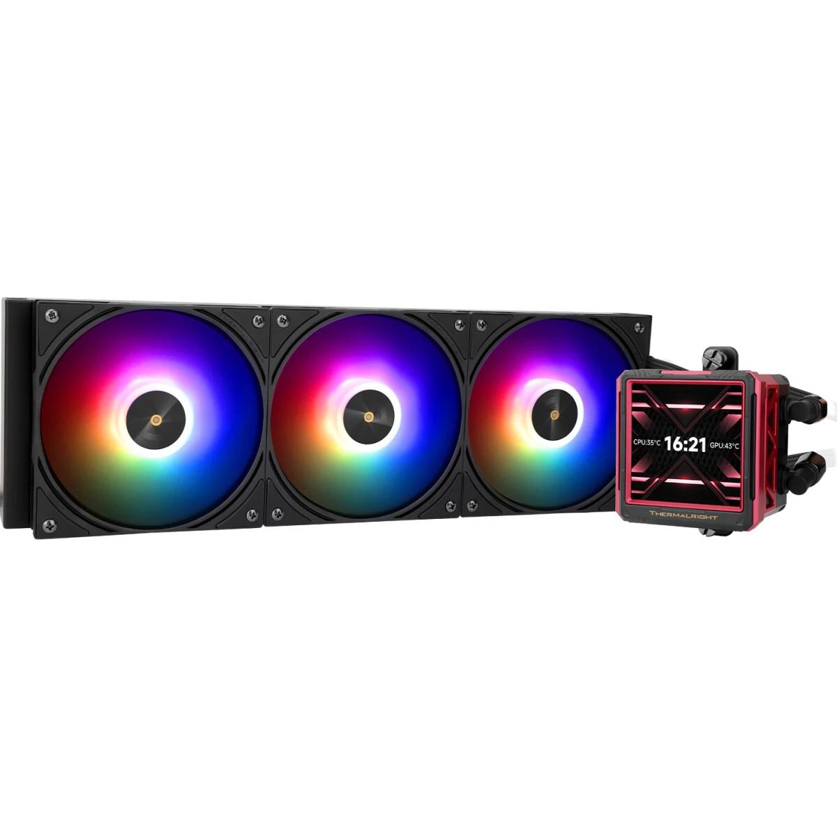 Жидкостное охлаждение Thermalright Frozen Warframe ULTRA 360 Black ARGB F-WFRAME-ULT-360-BL-ARGB (LGA1700 Ready)
