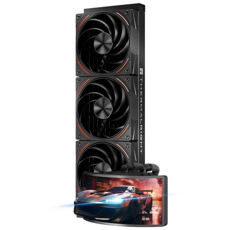 Жидкостное охлаждение Thermalright Rainbow Vision 360 Turbo ARGB Black TRRV360TAB (LGA1700 Ready)