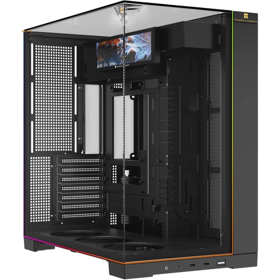 Корпус Thermalright TR-A70 Vision, без БП, ATX, черный
