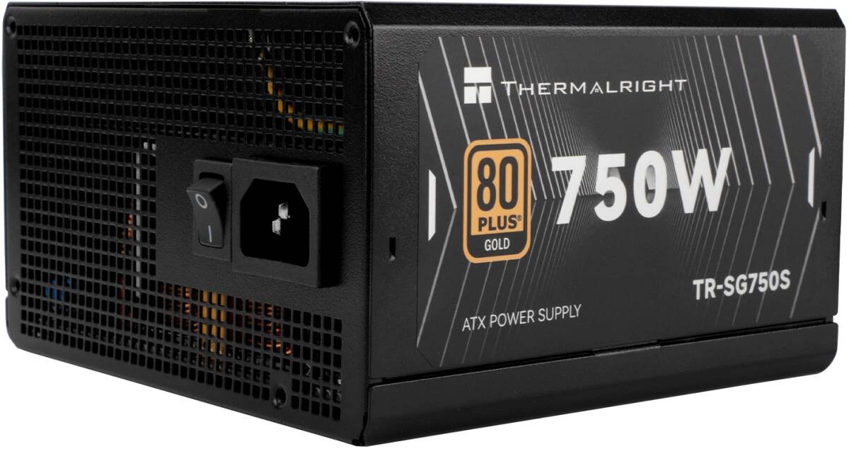 Блок питания 750Вт, Thermalright TR-SG750S, 80 Plus Gold, APFC, ATX
