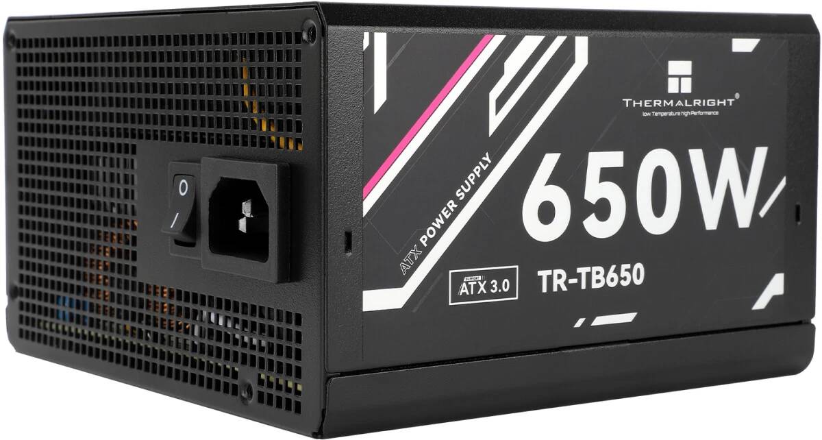 Блок питания 650Вт, Thermalright TR-TB650, 80 Plus Bronze, APFC, ATX