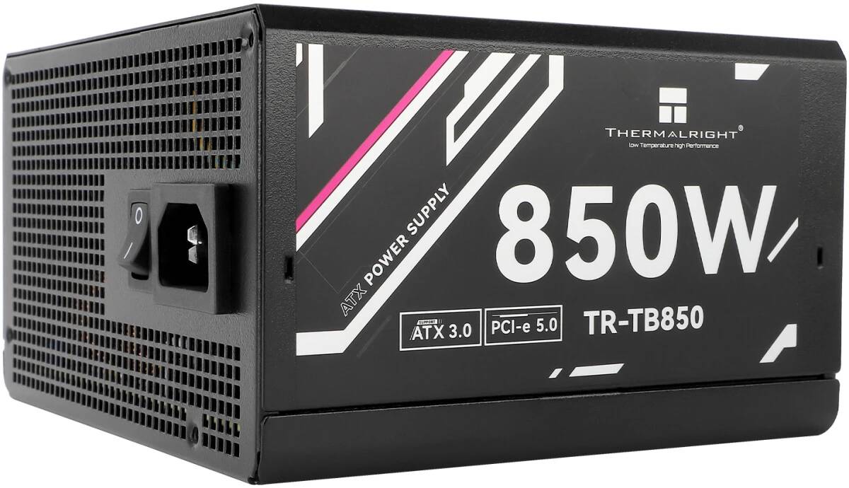 Блок питания 850Вт, Thermalright TR-TB850, 80 Plus Bronze, APFC, ATX