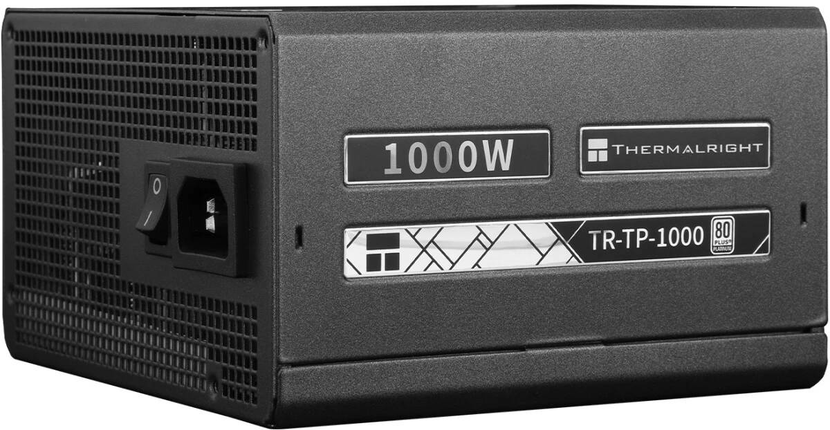Блок питания 1000Вт, Thermalright TR-TP1000, 80 Plus Platinum, APFC, ATX