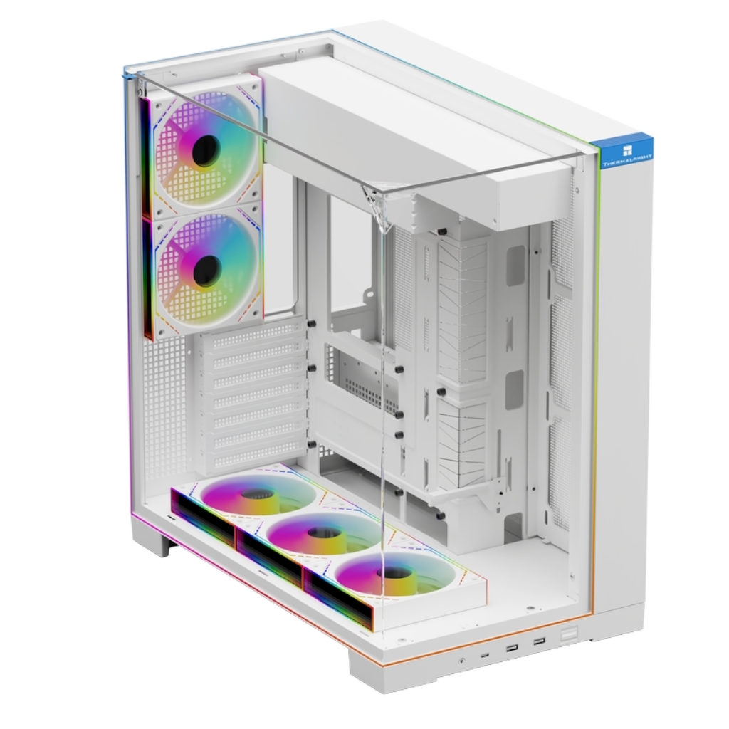 Корпус Thermalright TR-A70 ARGB FAN5-M White TRA70AF5MW, без БП, ATX