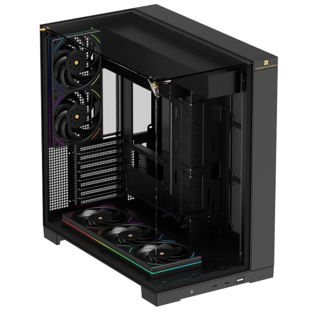 Корпус Thermalright TR-A70 FanUB Black TRA70FUBB, без БП, ATX