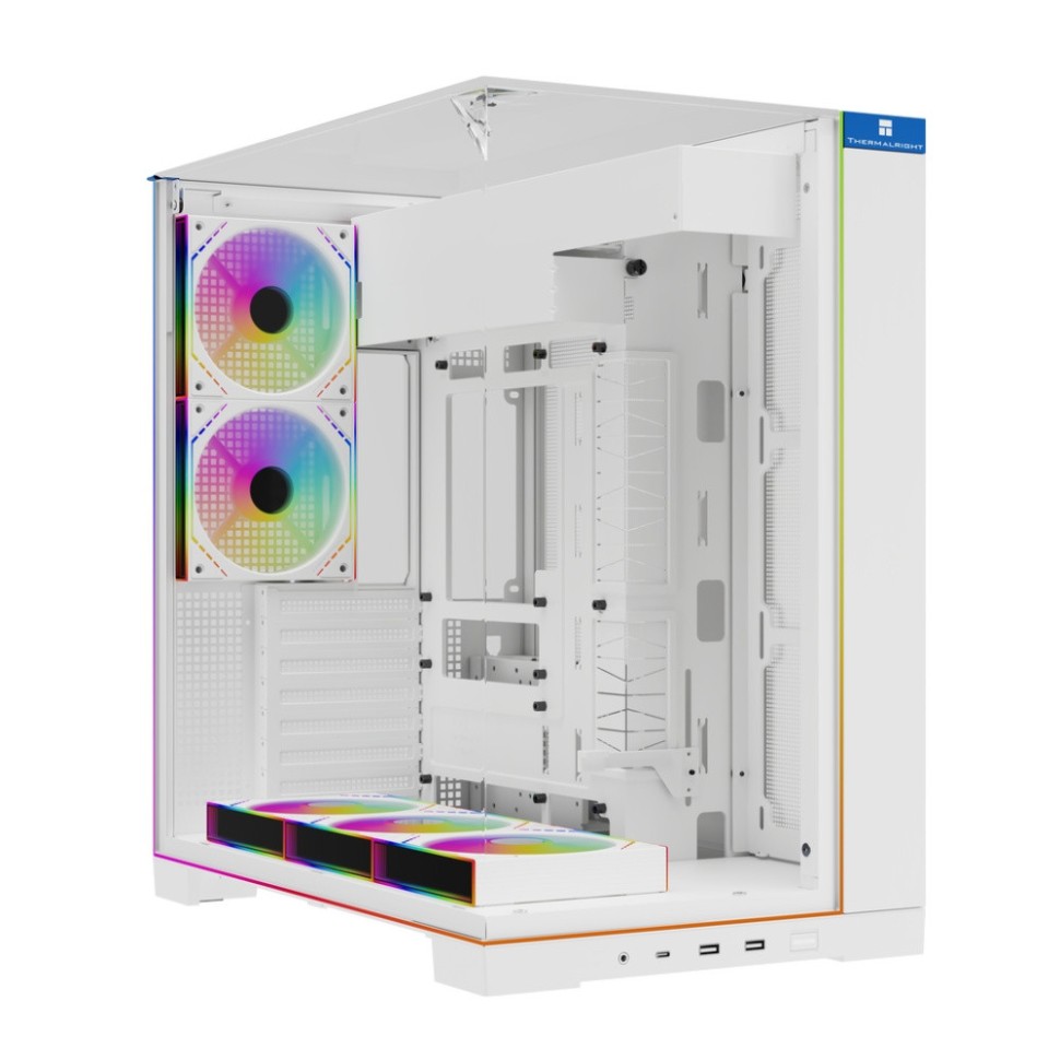 Корпус Thermalright TR-A70 Vision FAN5-M White TRA70VF5MW, без БП, ATX