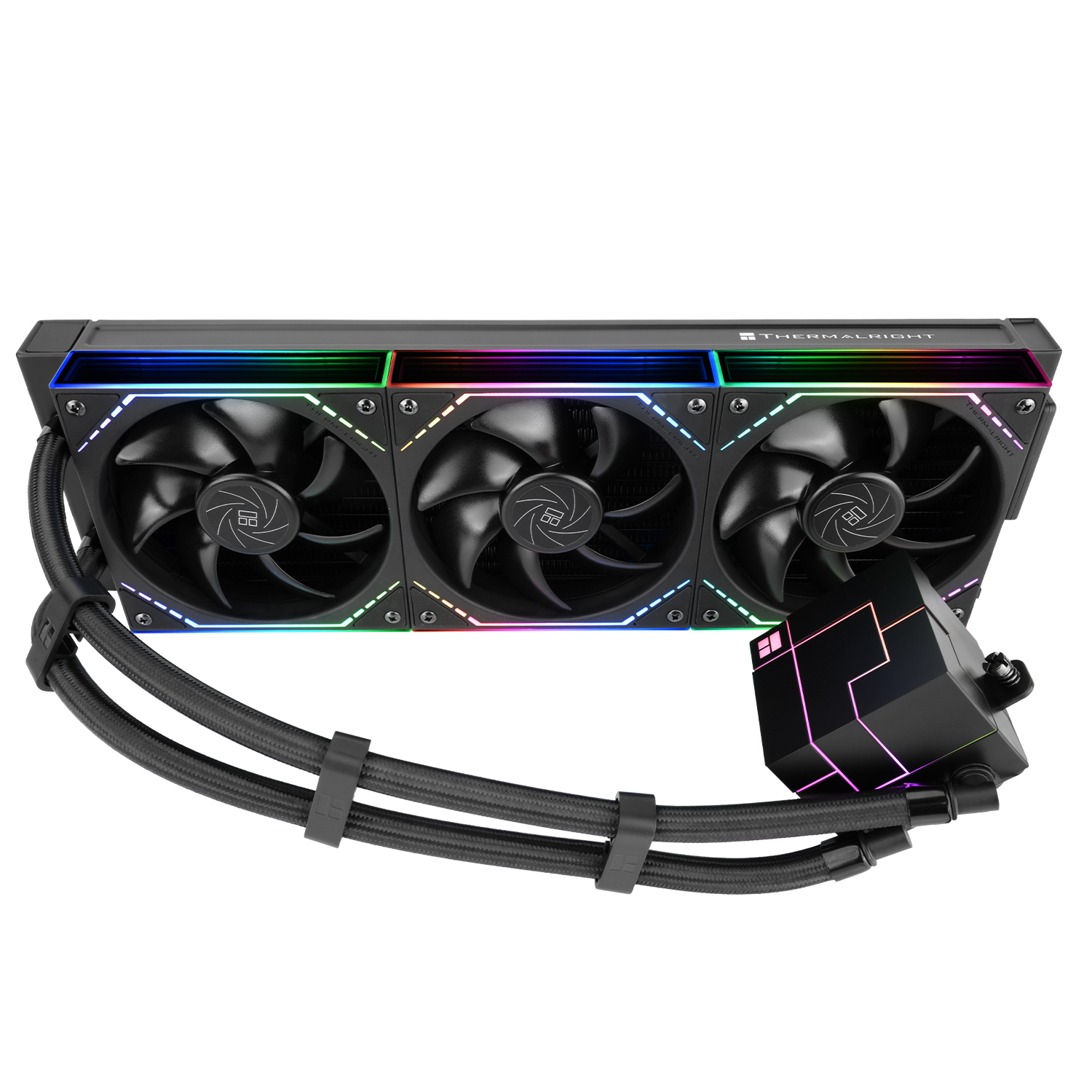 Жидкостное охлаждение Thermalright Core Matrix 360 ARGB Black V2 TRCM360ABV2 (LGA1700 Ready)