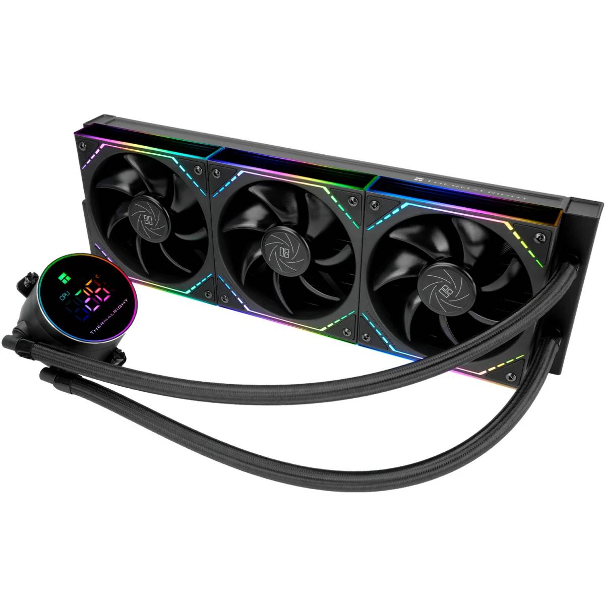 Жидкостное охлаждение Thermalright Frozen Magic 360 Digital ARGB Black V2 (LGA1700 Ready)