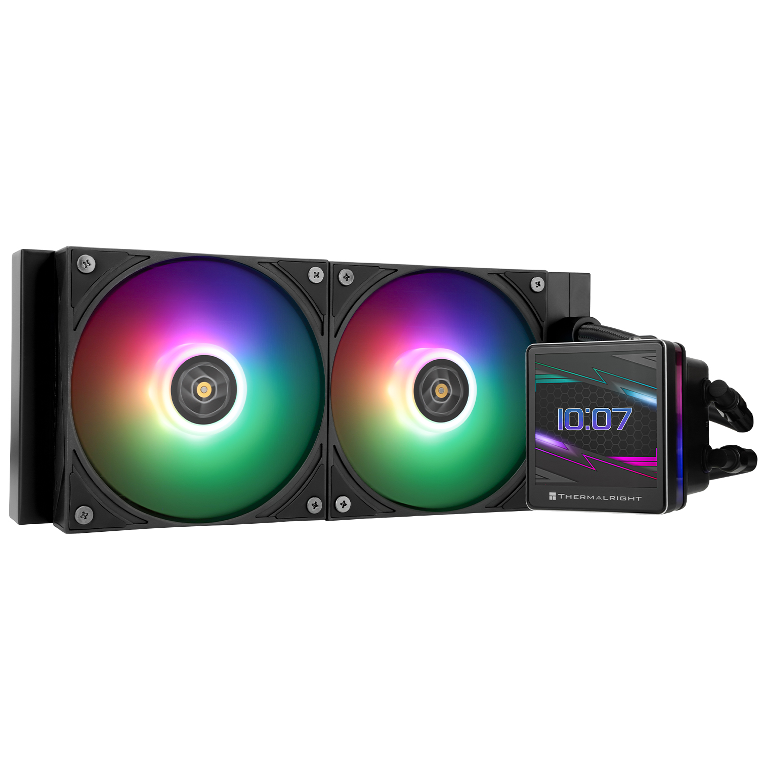 Жидкостное охлаждение Thermalright Grand Vision 240 Black ARGB TRGV240AB (LGA1700 Ready)