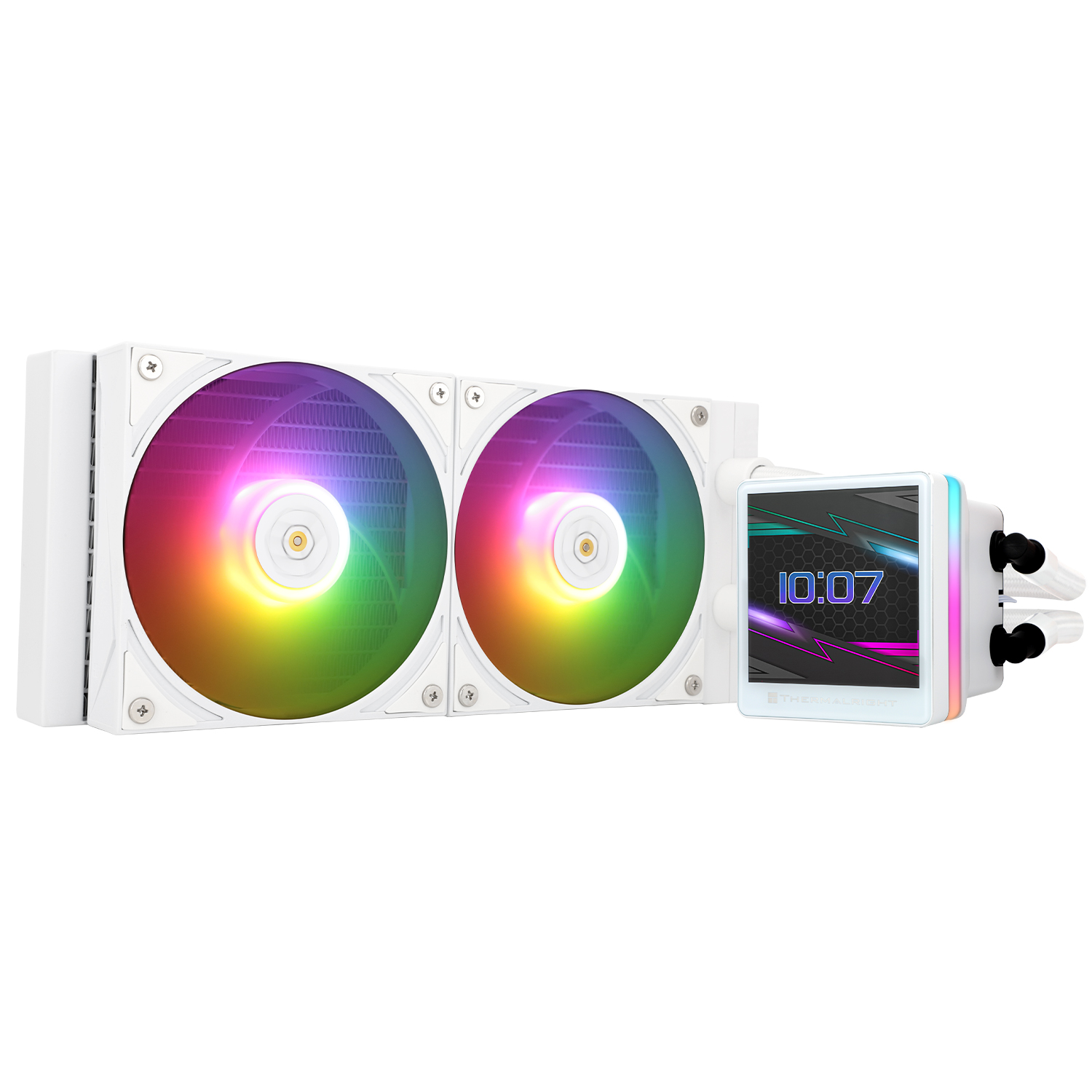 Жидкостное охлаждение Thermalright Grand Vision 240 White ARGB TRGV240AW (LGA1700 Ready)