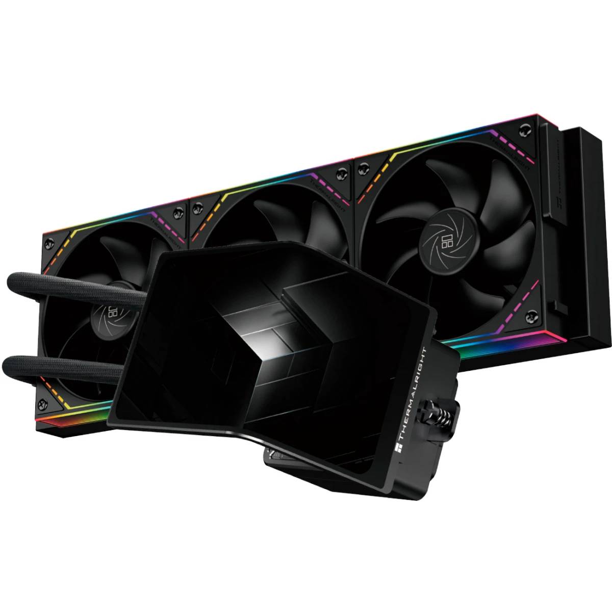 Жидкостное охлаждение Thermalright Levita Vision 360 ARGB Black TRLV360AB (LGA1700 Ready)