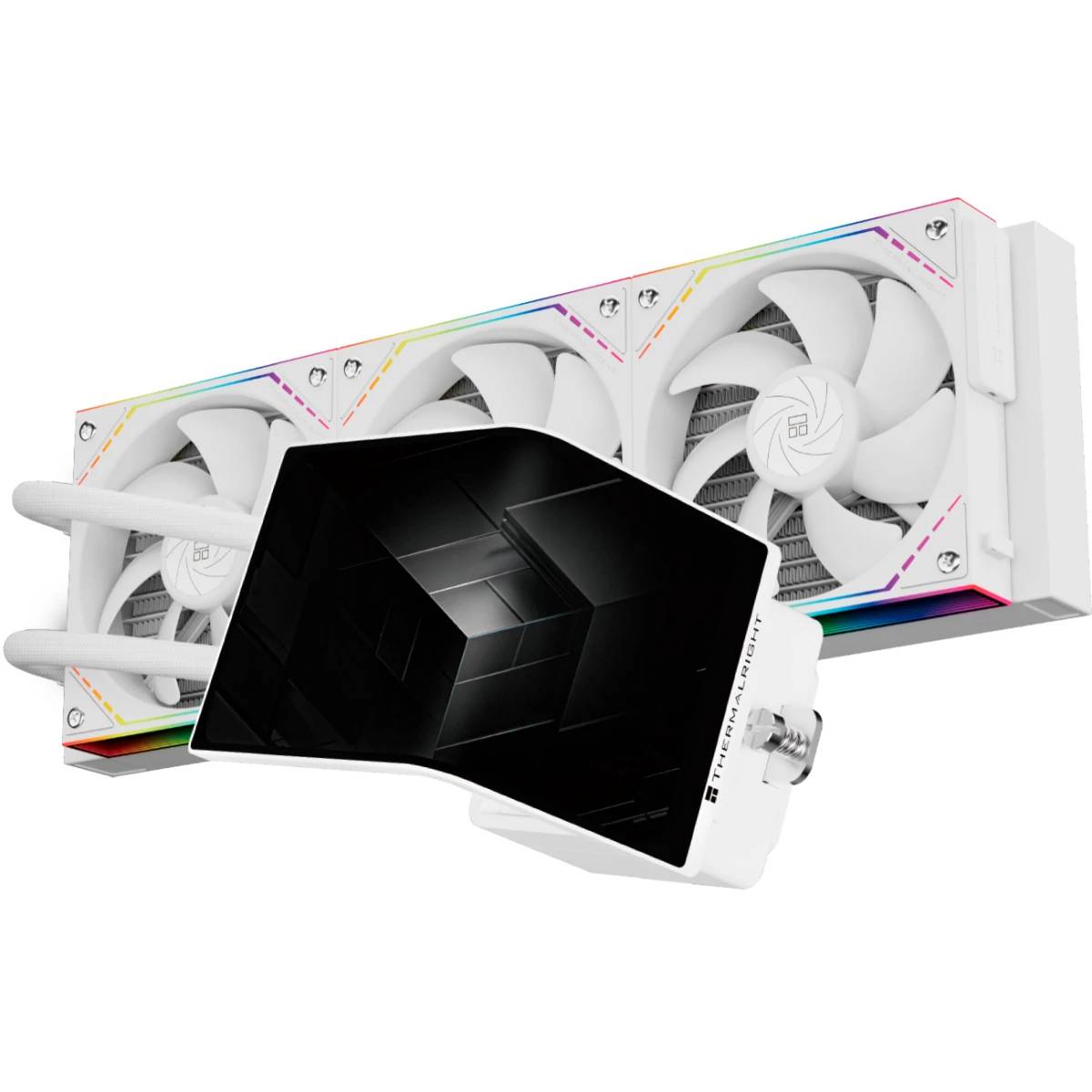 Жидкостное охлаждение Thermalright Levita Vision 360 ARGB White TRLV360AW (LGA1700 Ready)