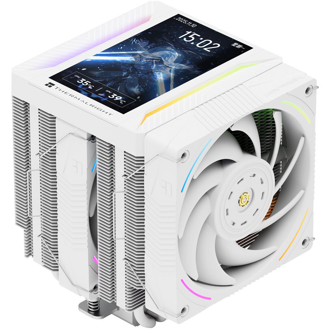 Кулер Thermalright Peerless Assassin Vision 120 MAX ARGB White TRPA120VMAW, (LGA1700 Ready)