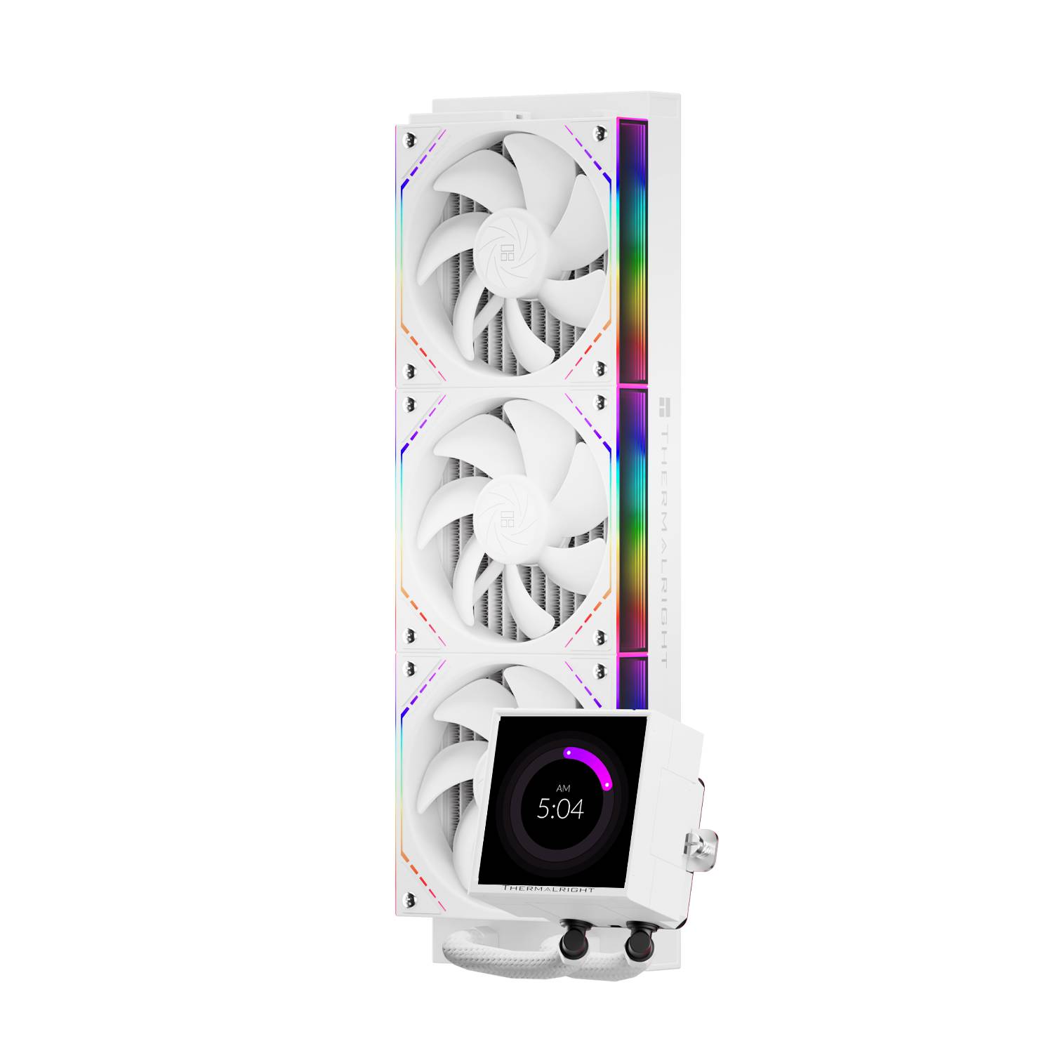 Жидкостное охлаждение Thermalright Peerless Vision 360 White ARGB TRPV360AW (LGA1700 Ready)