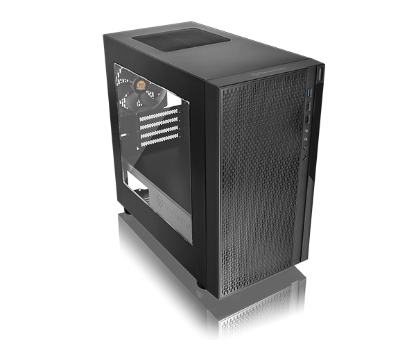 Корпус Thermaltake Versa H18 Black CA-1J4-00S1WN-00, без БП, ATX