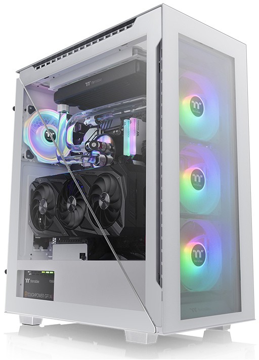 Корпус Thermaltake Divider 500 TG Snow ARGB CA-1T4-00M6WN-01, без БП, ATX