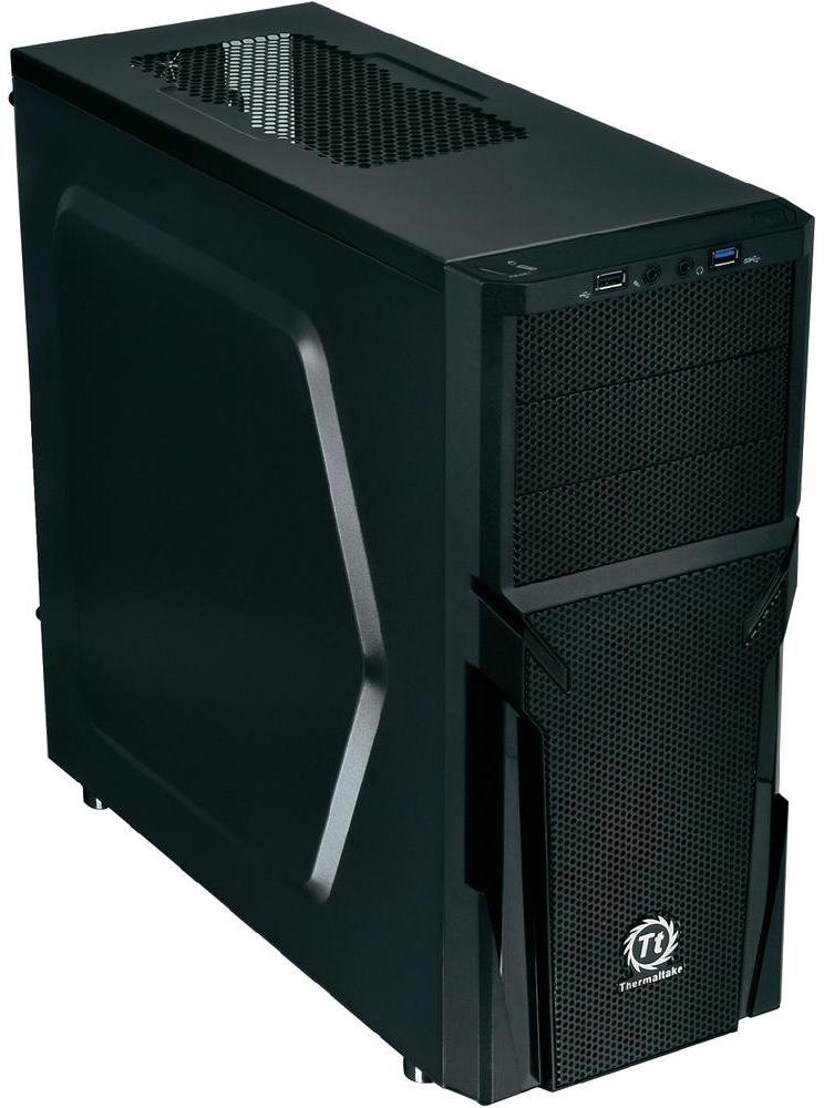 Корпус Thermaltake Versa H21 Black CA-1B2-00M1NN-00, без БП, ATX