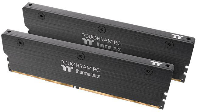 Оперативная память 16Gb Thermaltake ToughRam RC Black RA24D408GX2-3200C16A, DDR IV, PC-25600, 3200MHz, kit 2x8Gb