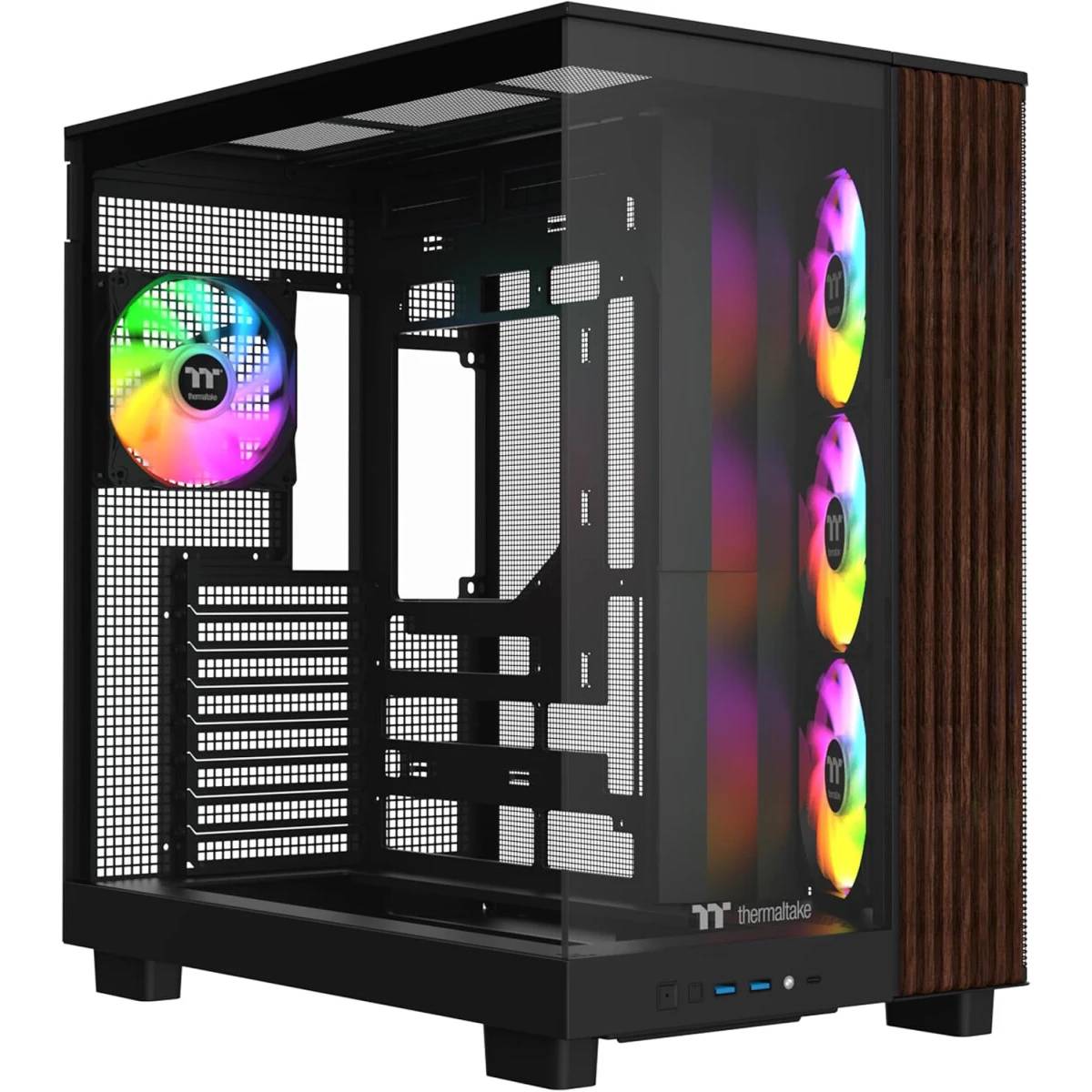 Корпус Thermaltake View 380 XL WS Black CA-11E-00M1WN-WS, без БП, ATX