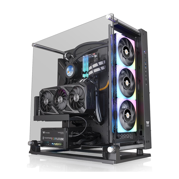 Корпус Thermaltake Core P3 TG PRO черный CA-1G4-00M1WN-09, без БП, ATX