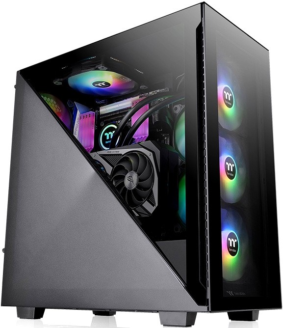 Корпус Thermaltake Divider 300 TG ARGB CA-1S2-00M1WN-01, без БП, ATX