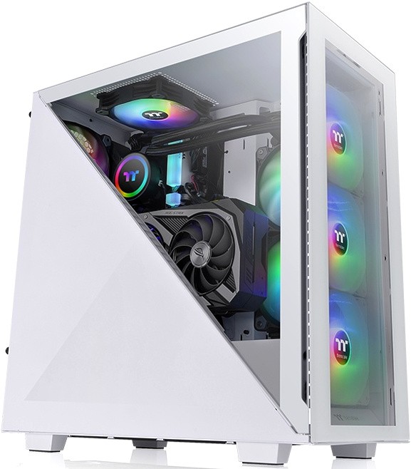 Корпус Thermaltake Divider 300 TG Snow ARGB CA-1S2-00M6WN-01, без БП, ATX