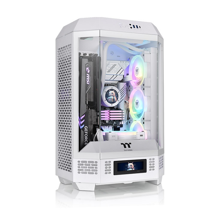 Корпус Thermaltake The Tower 300 Snow CA-1Y4-00S6WN-00, без БП, mATX