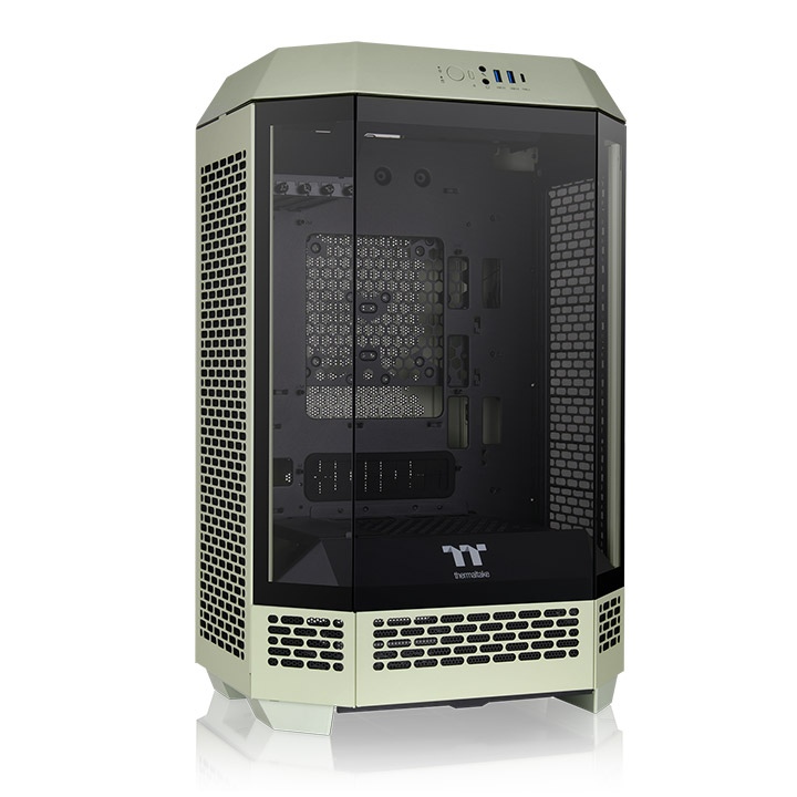Корпус Thermaltake The Tower 300 Matcha Green CA-1Y4-00SEWN-00, без БП, mATX