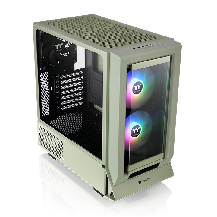 Корпус Thermaltake Ceres 350 MX Matcha Green CA-1Z3-00MEWN-00, без БП, E-ATX