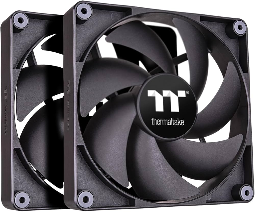 Вентилятор 12x12см Thermaltake CT120 CL-F147-PL12BL-A, 2шт