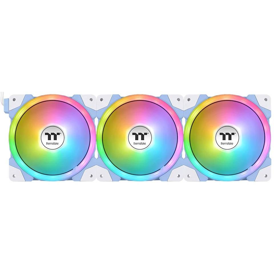 Вентилятор 14x14см Thermaltake SWAFAN EX14 ARGB White CL-F184-PL14BU-A, 3шт