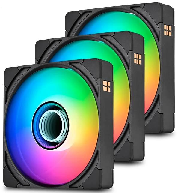 Вентилятор 14x14см Thermaltake CT140 EX Infinity ARGB Black (CL-F242-PL14SW-A), 3шт