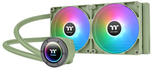 Жидкостное охлаждение Thermaltake TH280 V2 Matcha ARGB (CL-W375-PL14MG-A) (LGA1700 Ready)