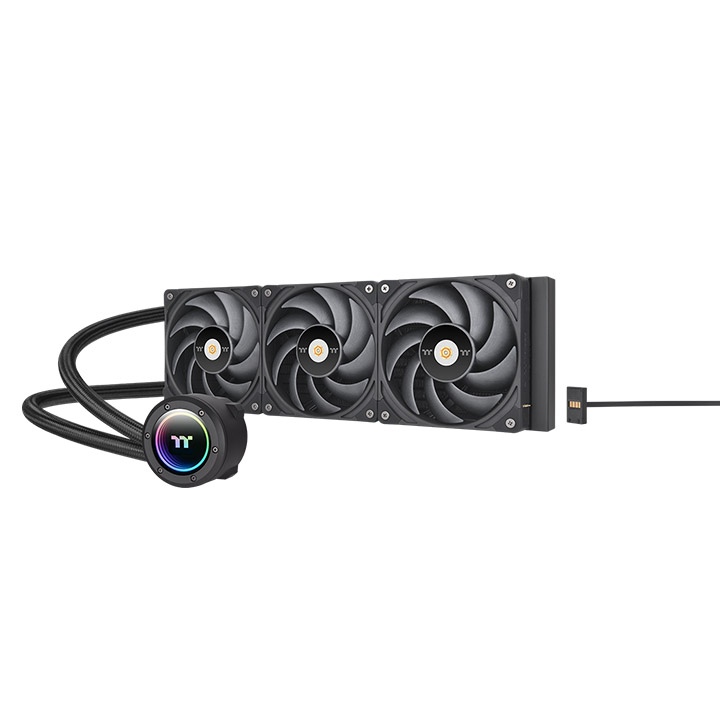Жидкостное охлаждение Thermaltake TOUGHLIQUID 360 EX Pro ARGB CL-W400-PL12BL-A (LGA1700 Ready)