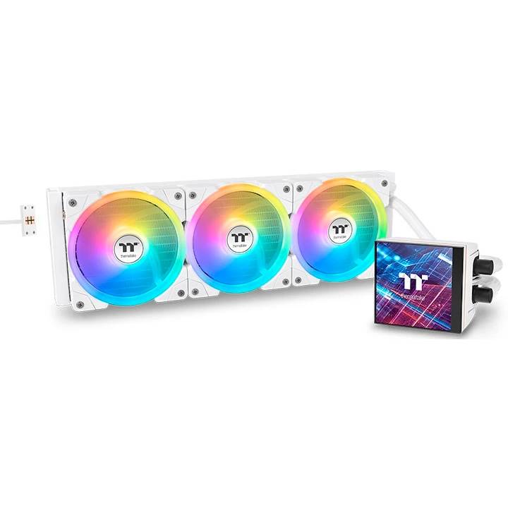 Жидкостное охлаждение Thermaltake MAGFloe 360 Ultra Snow ARGB (CL-W433-PL12SW-A) (LGA1700 Ready)