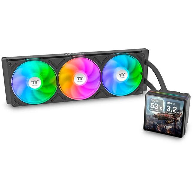 Жидкостное охлаждение Thermaltake TH360 V3 Ultra ARGB (CL-W474-PL12SW-A) (LGA1700 Ready)