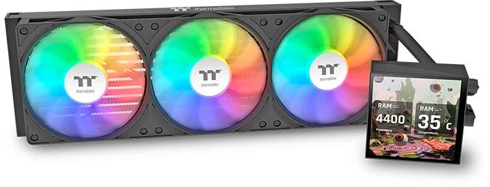 Жидкостное охлаждение Thermaltake LB360 Ultra ARGB Black (CL-W507-PL12SW-A) (LGA1700 Ready)