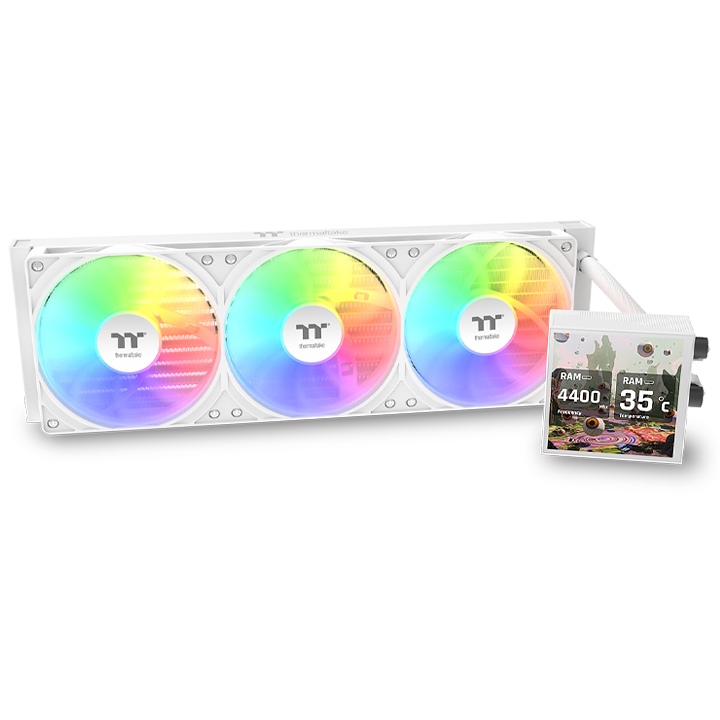 Жидкостное охлаждение Thermaltake LB360 Ultra ARGB White (CL-W508-PL12SW-A) (LGA1700 Ready)