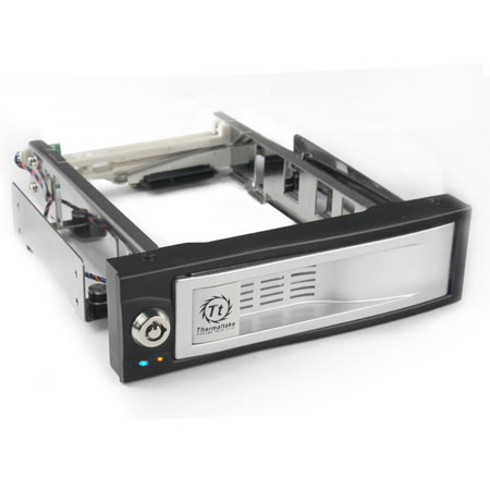 Мобильное шасси для HDD 3.5" SATA, Thermaltake N0023SN Max4, черный