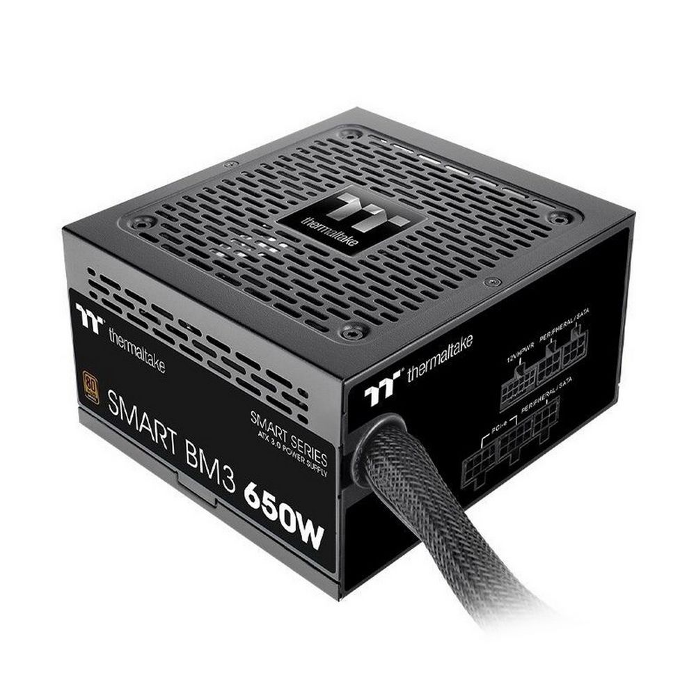 Блок питания 650Вт, Thermaltake Smart BM3 (PS-SPD-0650MNFABE-3), 80 Plus Bronze, APFC, ATX