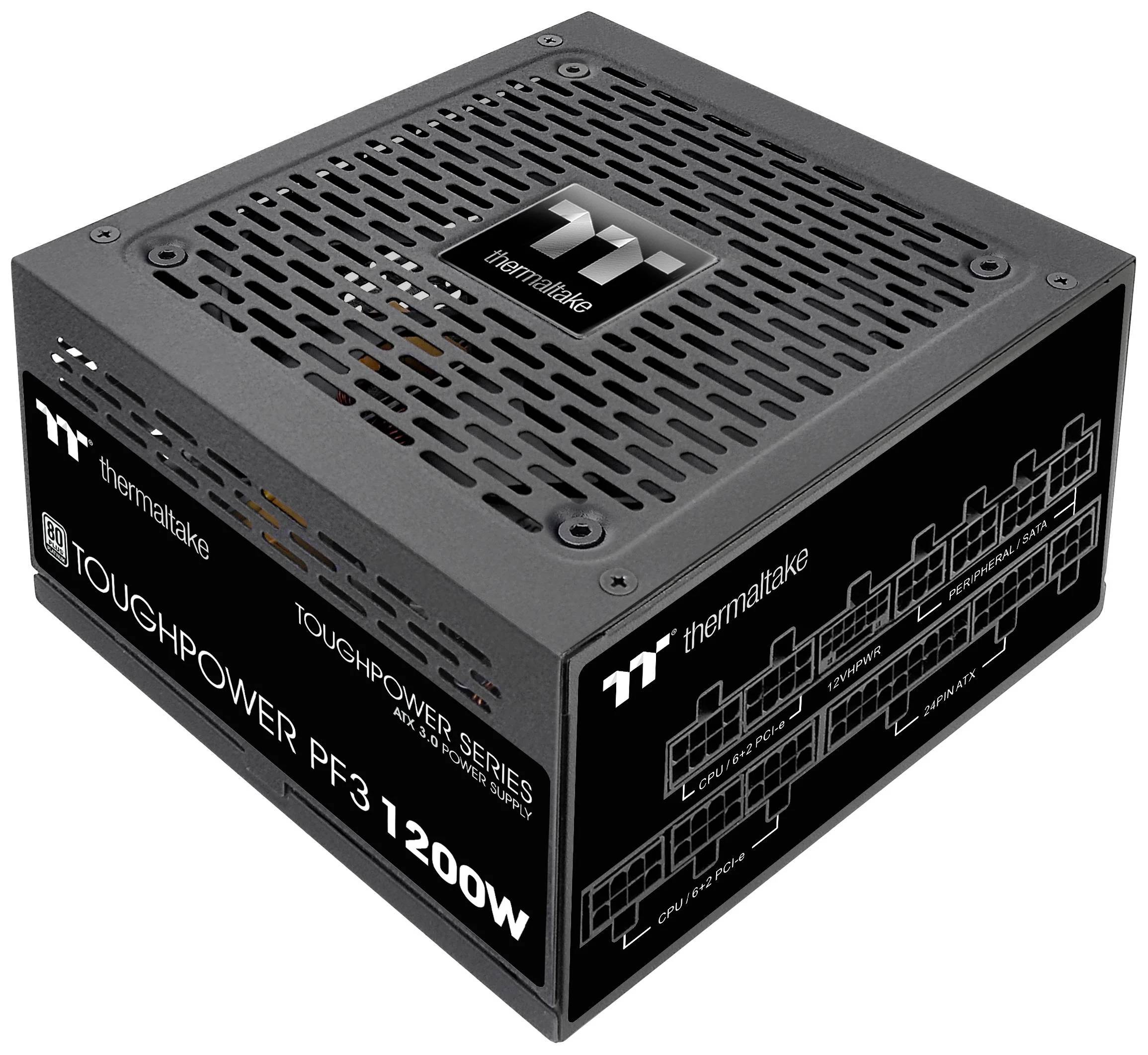 Блок питания 1200Вт, Thermaltake Toughpower PF3, PS-TPD-1200FNFAPE-3, 80+ Platinum, ATX