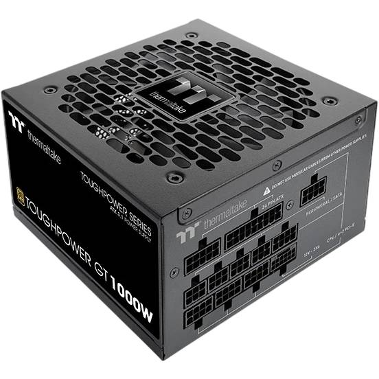 Блок питания 1000Вт, Thermaltake Toughpower GT (PS-TPT-1000FNFAGE-3), 80 Plus Gold, APFC, ATX