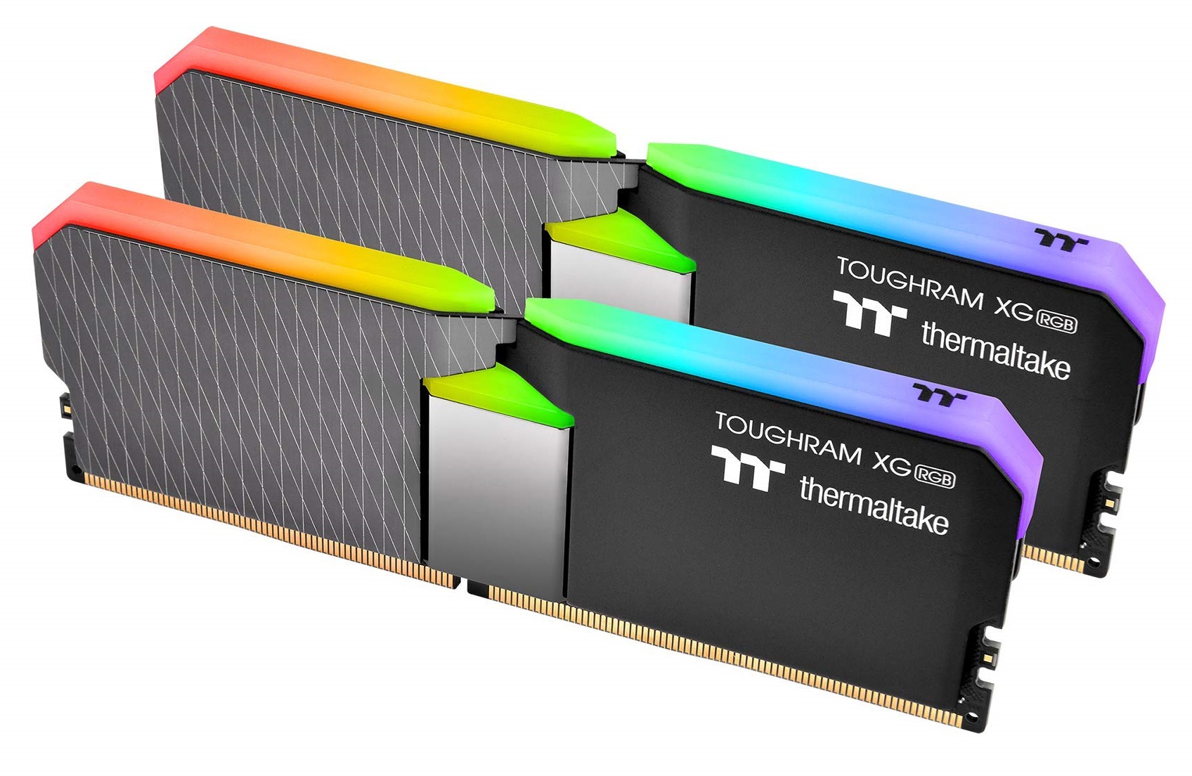 Оперативная память 16Gb Thermaltake ToughRam XG RGB Black R016D408GX2-4400C19A, DDR IV, PC-35200, 4400MHz, kit 2x8Gb