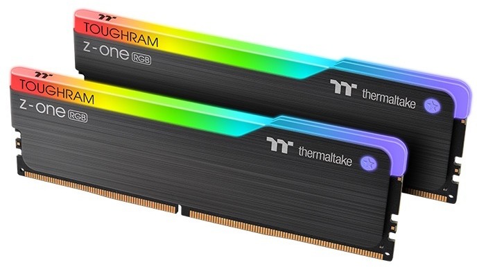 Оперативная память 16Gb Thermaltake ToughRam Z-One RGB Black R019D408GX2-4000C19A, DDR IV, PC-32000, 4000MHz, kit 2x8Gb