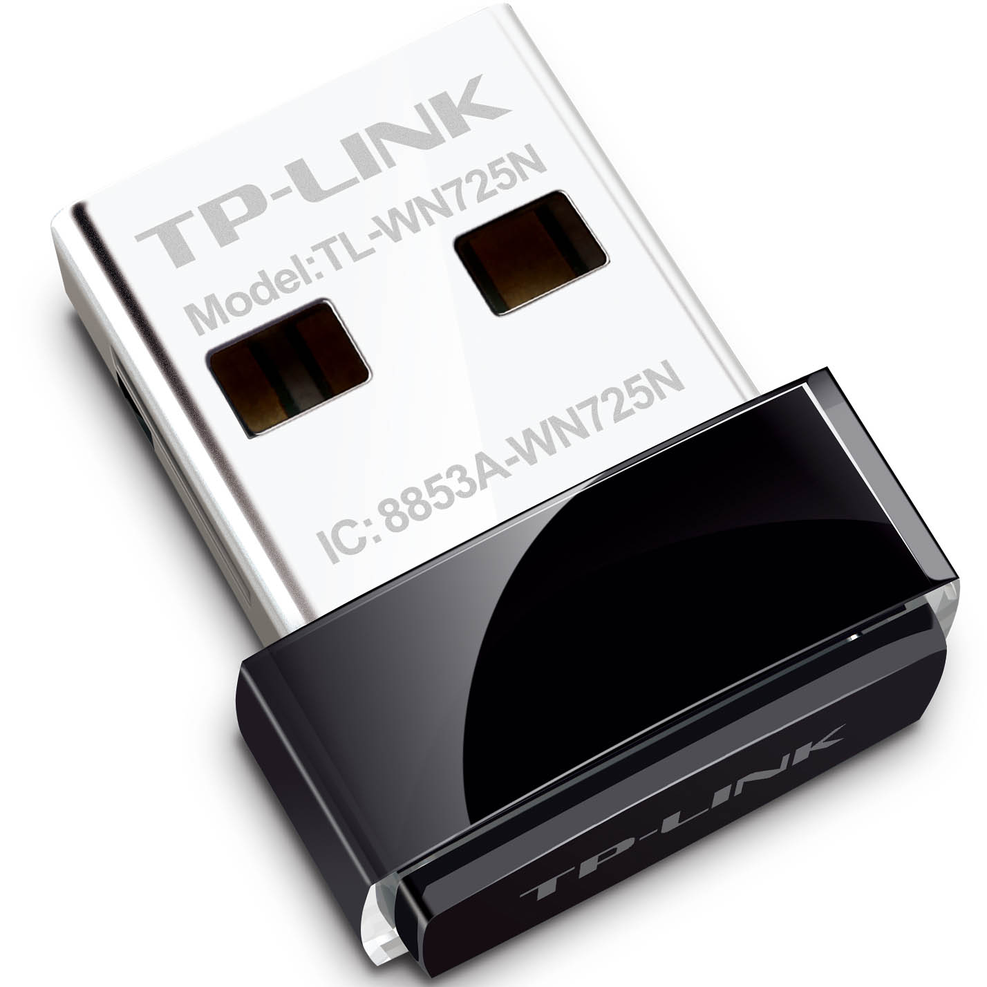 Сетевая карта Wi-Fi, TP-Link TL-WN725N, 2.4GHz, 150MBps, USB